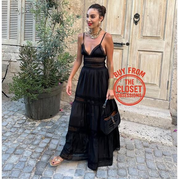 RARE!!! MANGO BLOGGER FAVE!!! A-Line Maxi Dress NWT - Picture 6 of 16